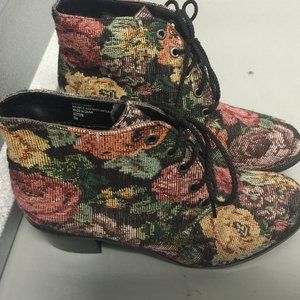 Floral Booties